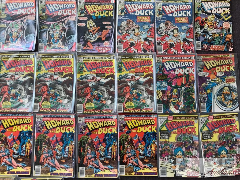 Marvel... Howard the Duck assorted issues