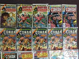 Marvel... Conan The Barbarian Assorted issues Not Consecutive