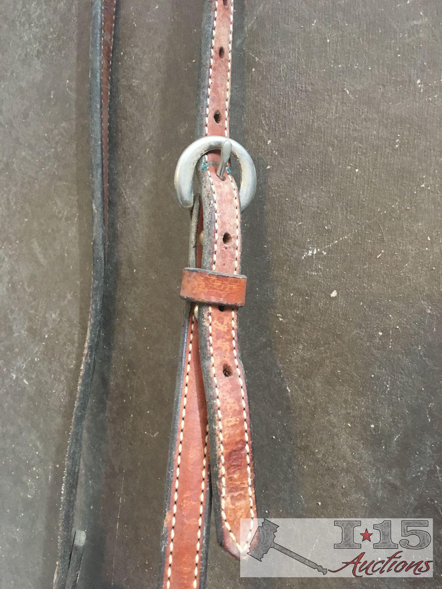 2 Headstalls with Bits