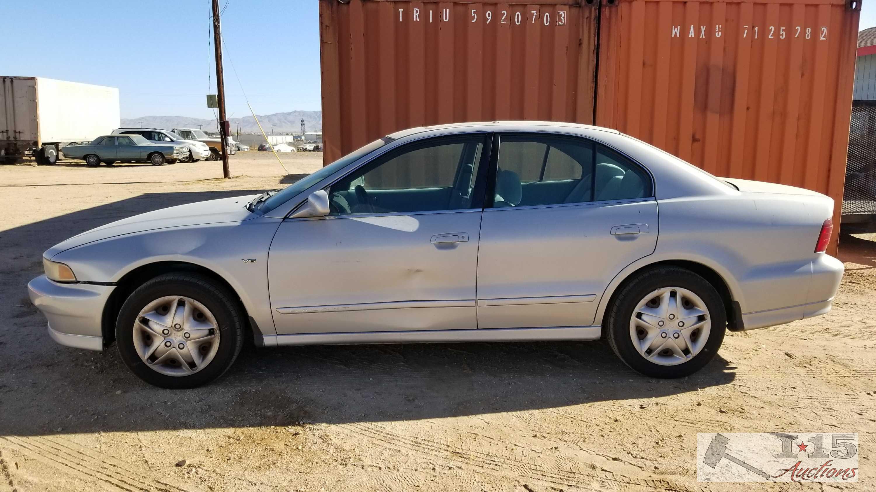 2001...Mitsubishi...Galant Silver CURRENT SMOG