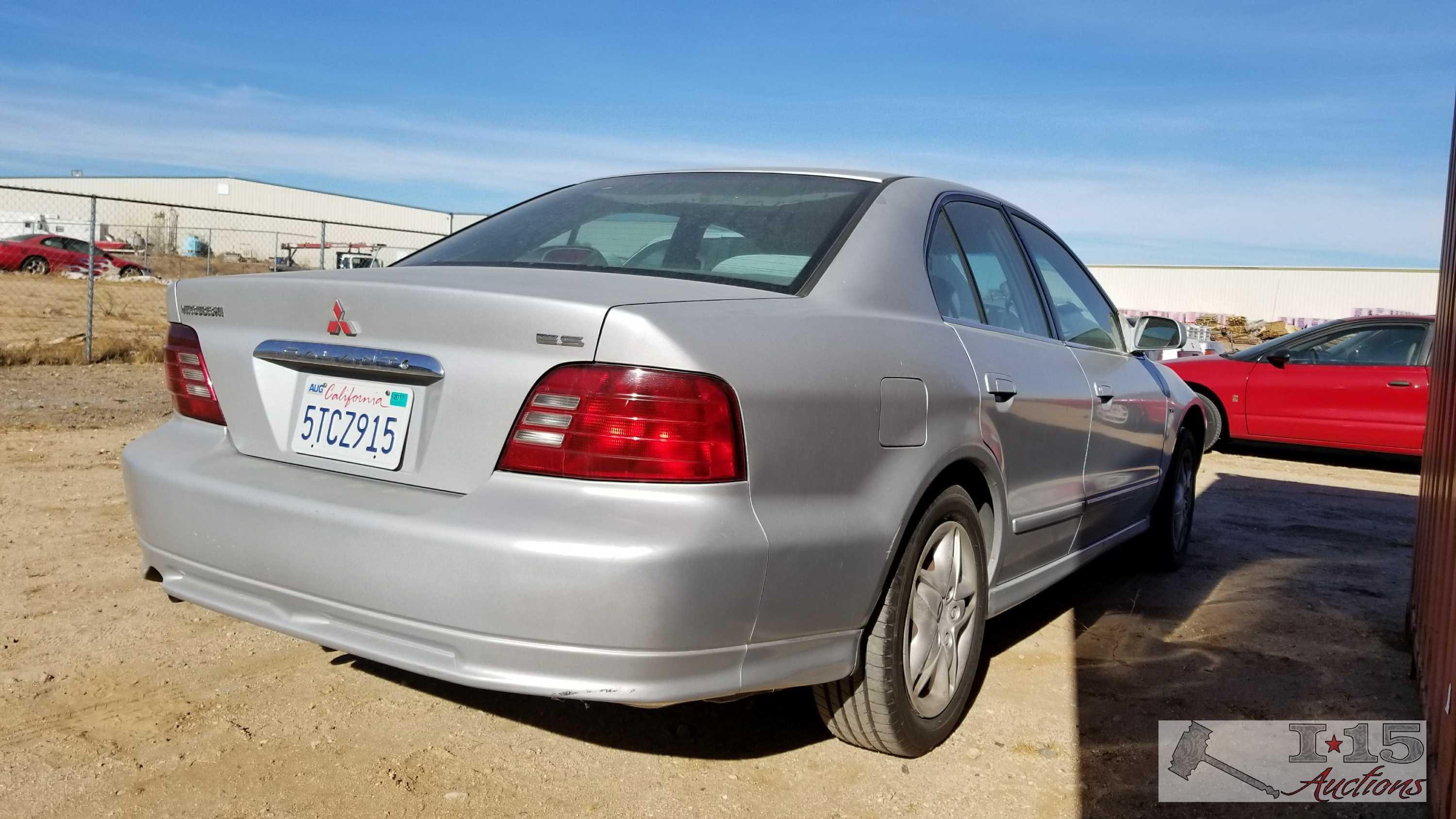 2001...Mitsubishi...Galant Silver CURRENT SMOG