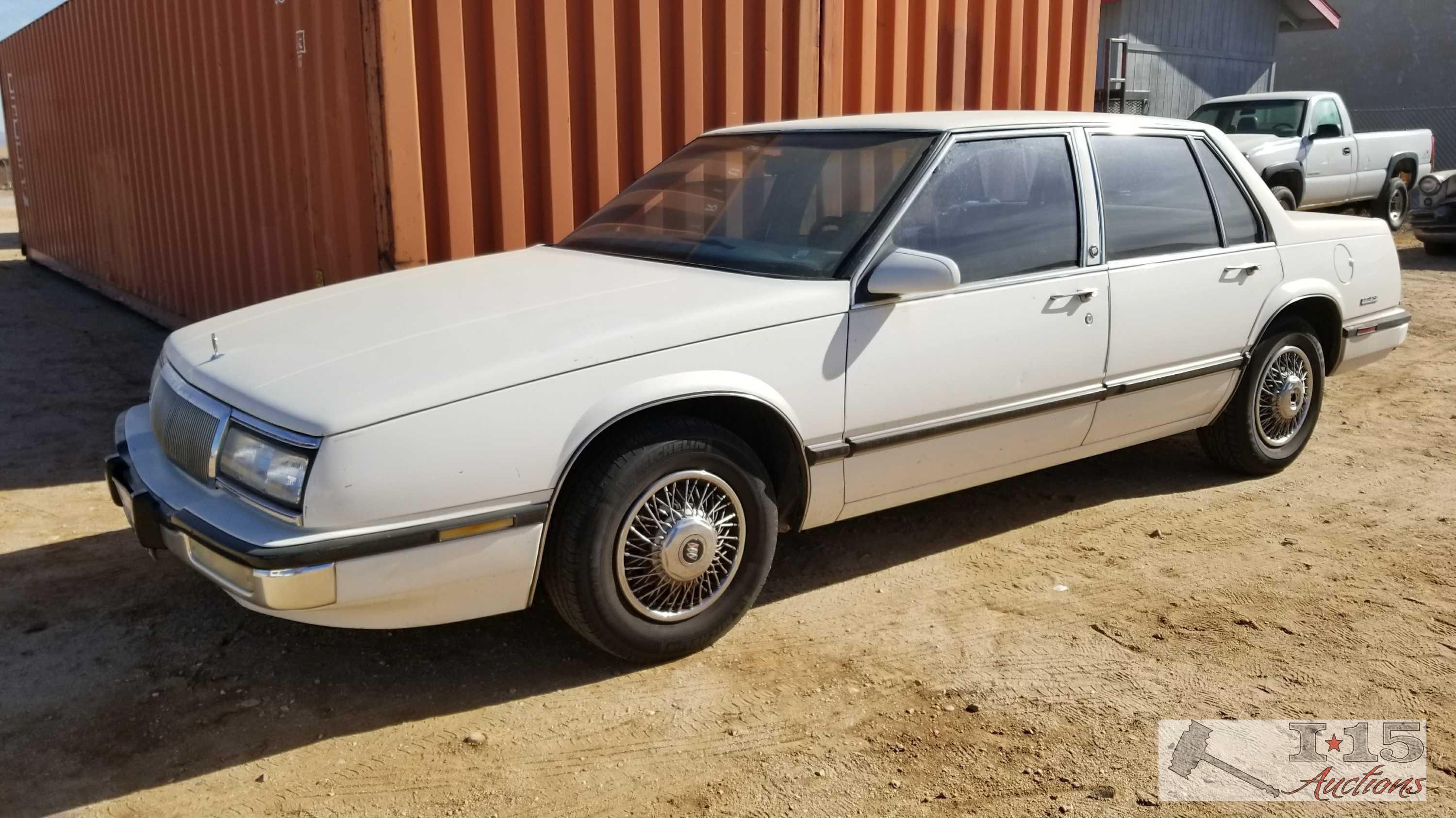 1990...Buick...LeSabre Custom White Current smog