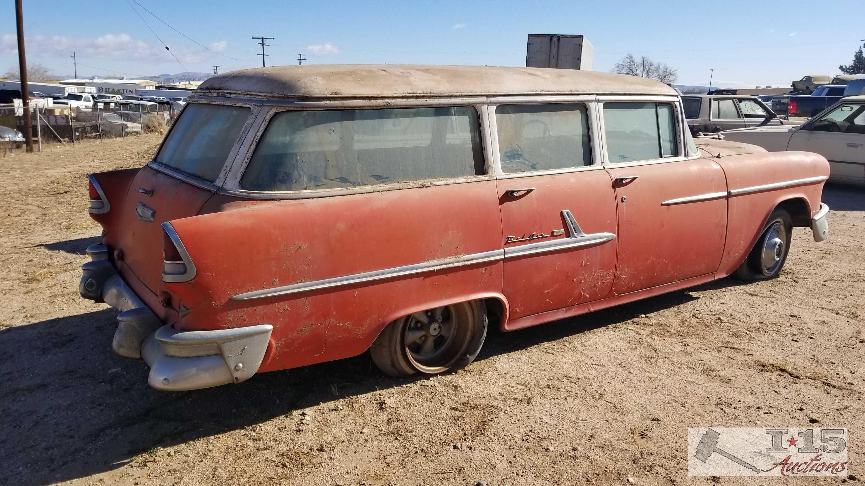 1955 Chevy Bel Air Station Wagon