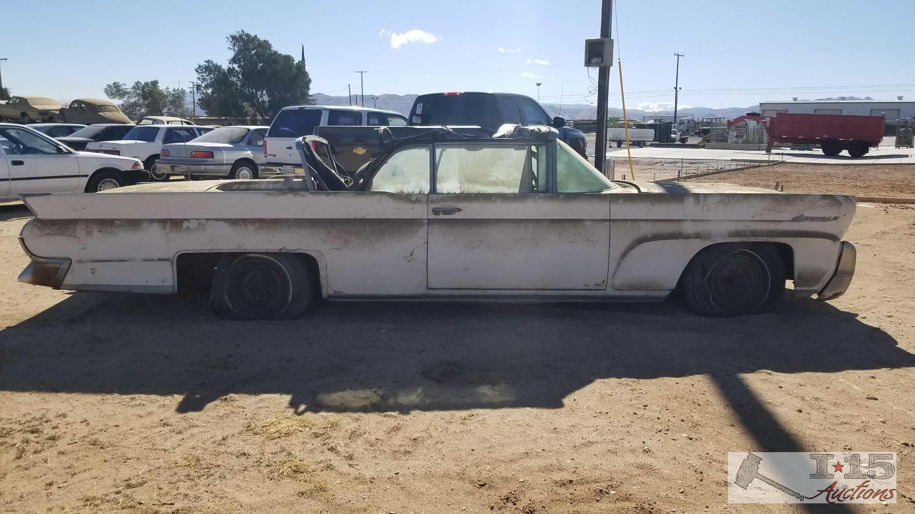 1958 Lincoln Continental Mark III Convertible