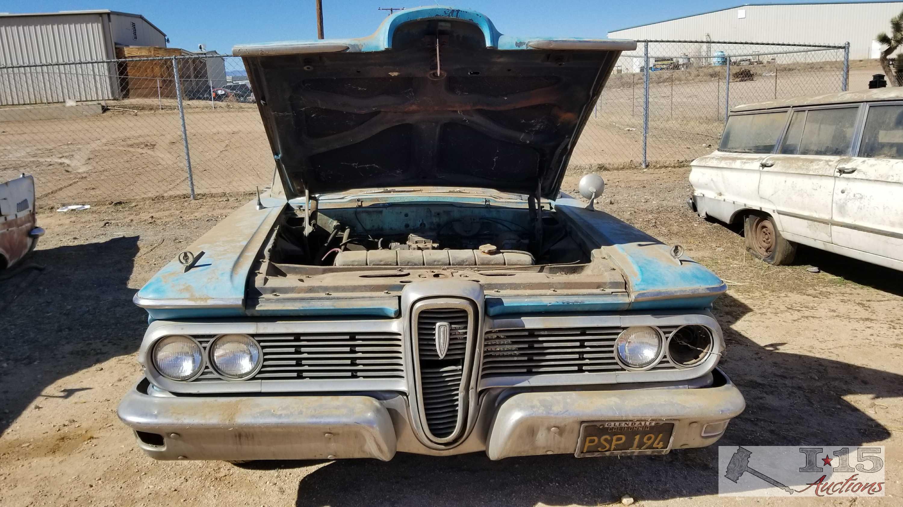 1959 Edsel Ford Villager 9 Passenger Station Wagon