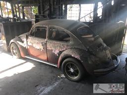 1969 VW with fire damage