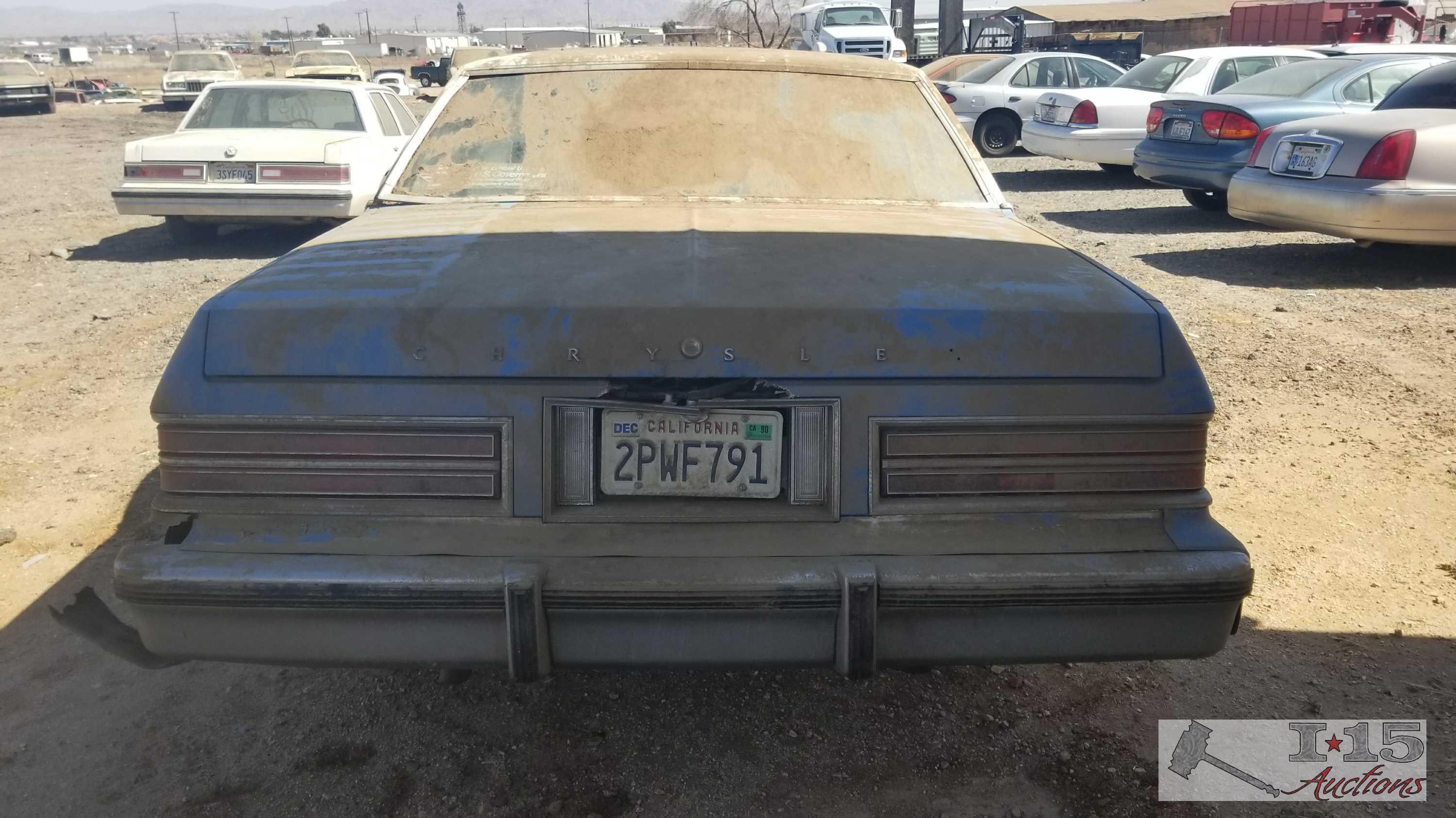 1979 Chrysler Newport 4 Door Sedan