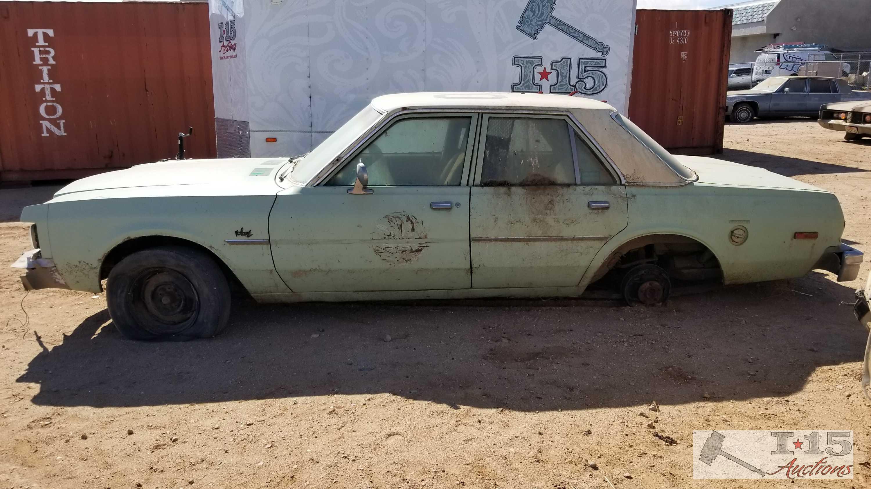 1980 Plymouth Volare 4 Door Sedan