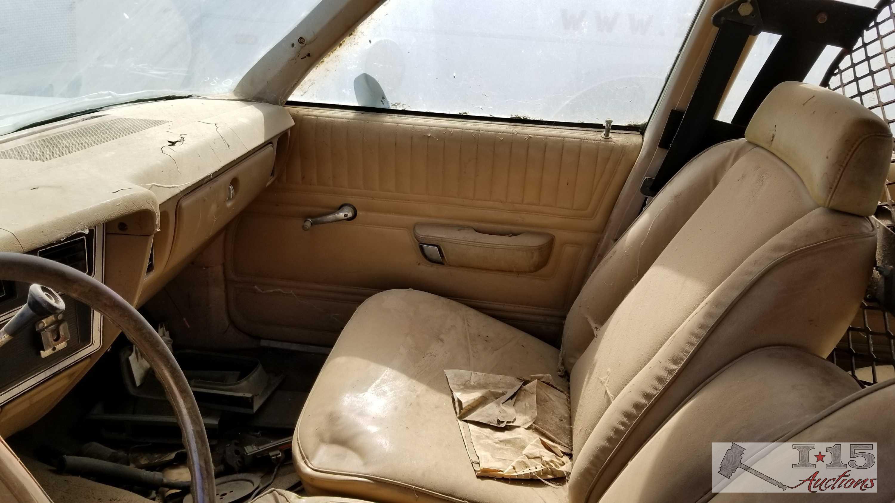 1980 Plymouth Volare 4 Door Sedan