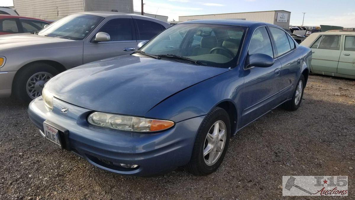 1999 Oldsmobile Alero GL Blue Current smog