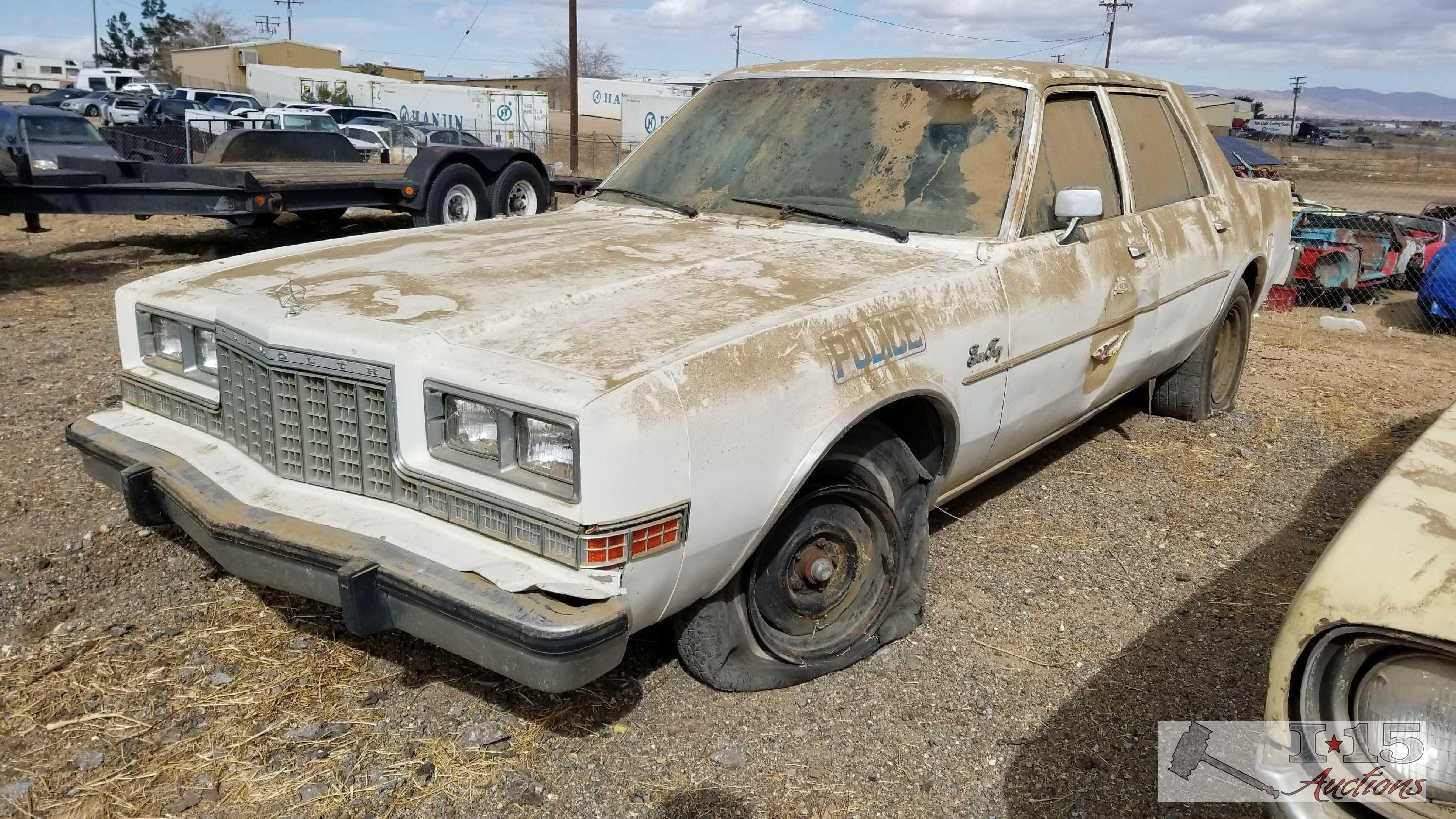 1985 Plymouth Grand Fury 4 Door Sedan