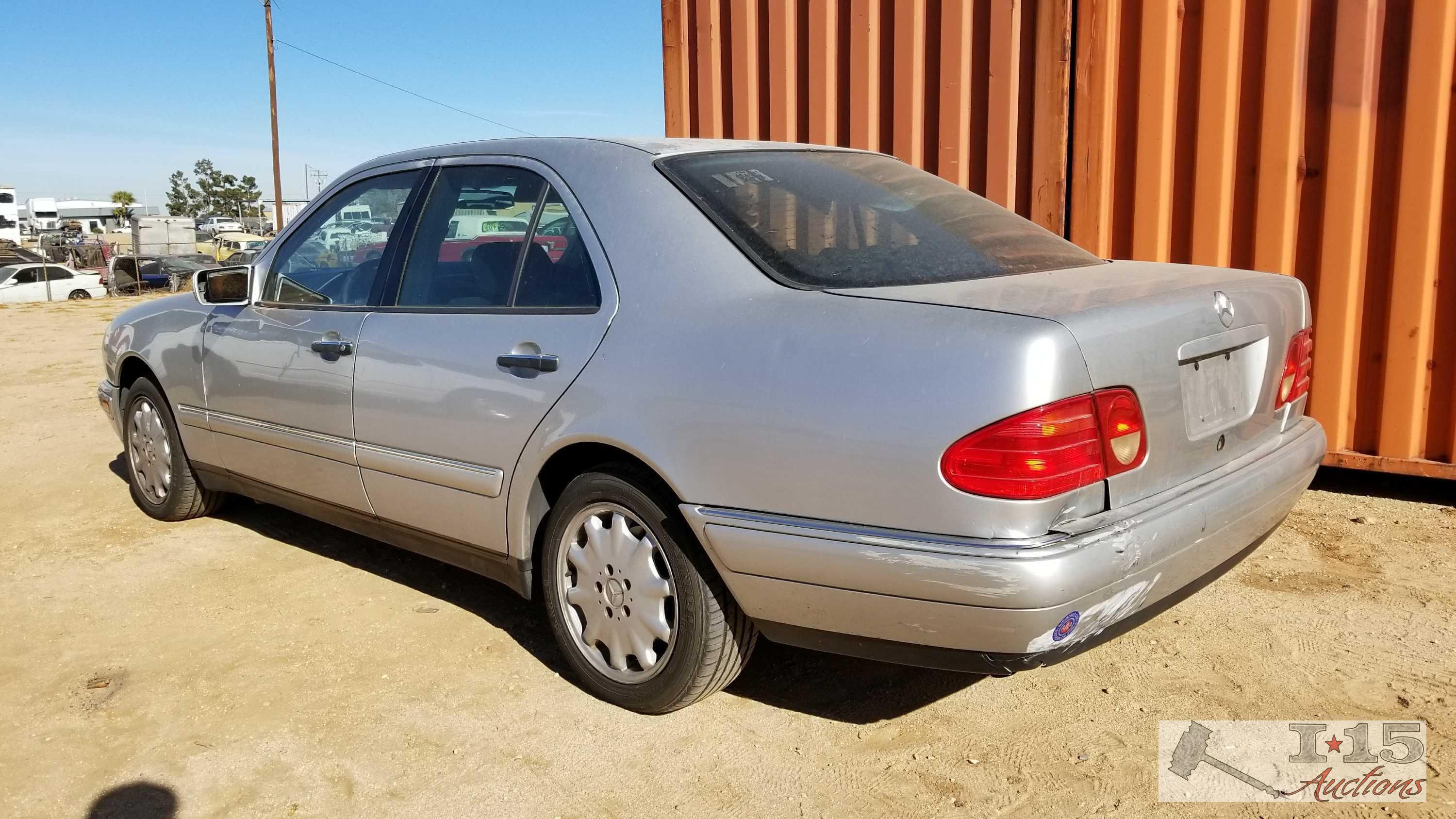 1999 Mercedes-Benz E Class E320 Silver Current smog