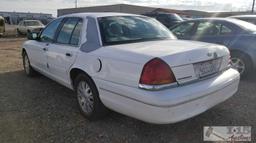 2003 Ford Crown Victoria LX White Current Smog