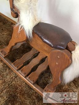 Wooden Rocking Horse