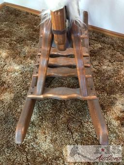 Wooden Rocking Horse