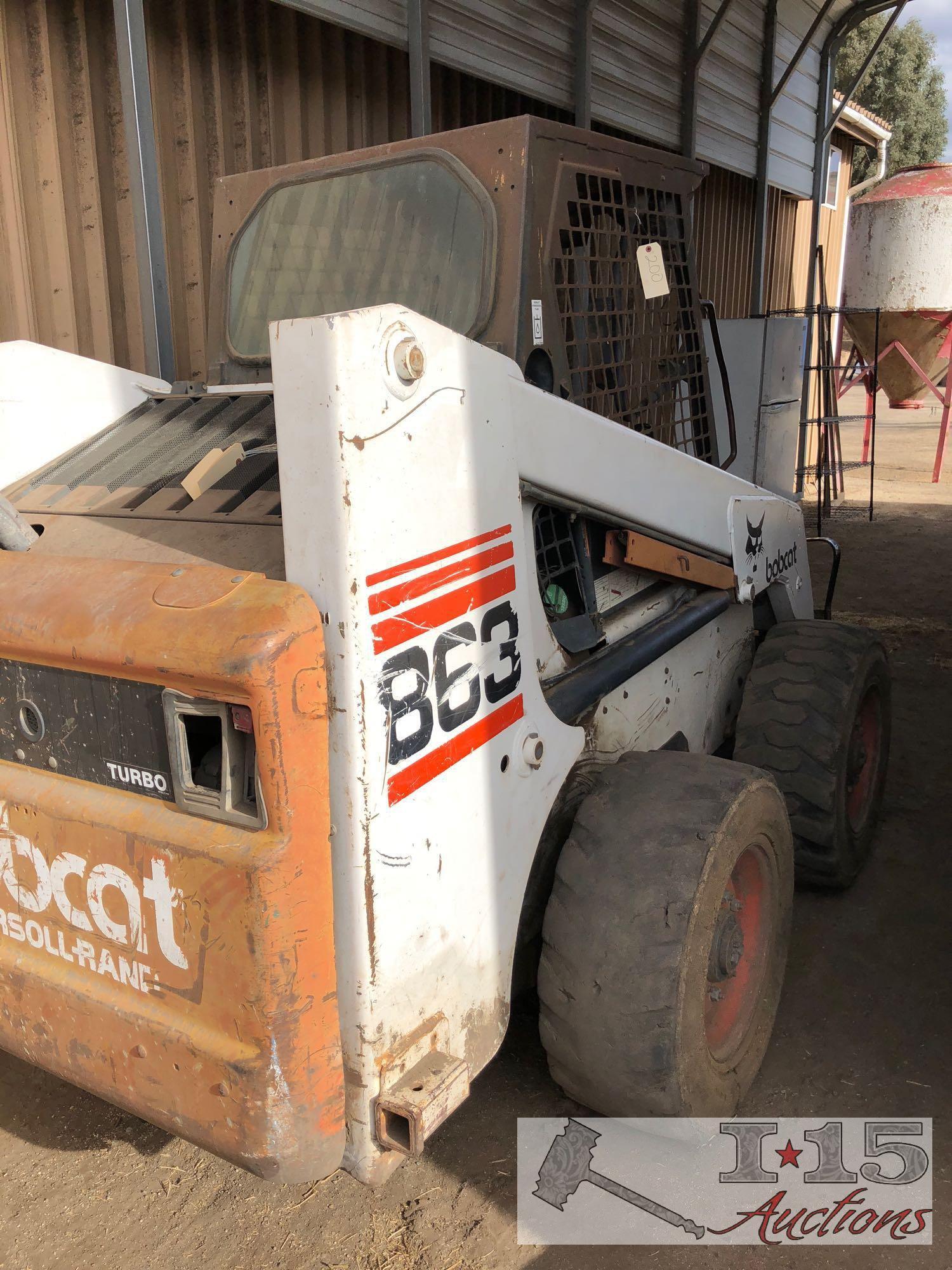 Bobcat 863 3658 hours