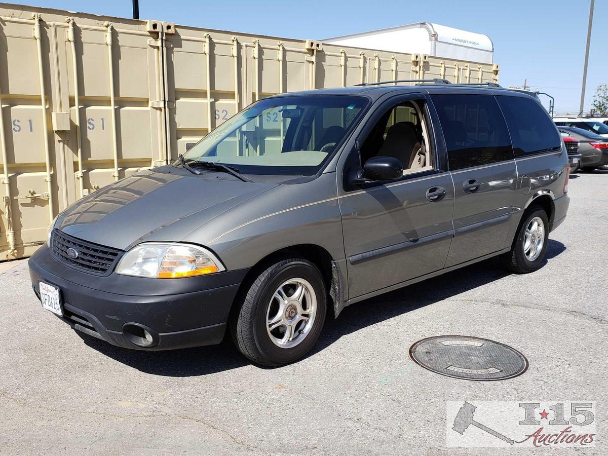 2002 Ford Windstar LX Grey with Current Smog!!