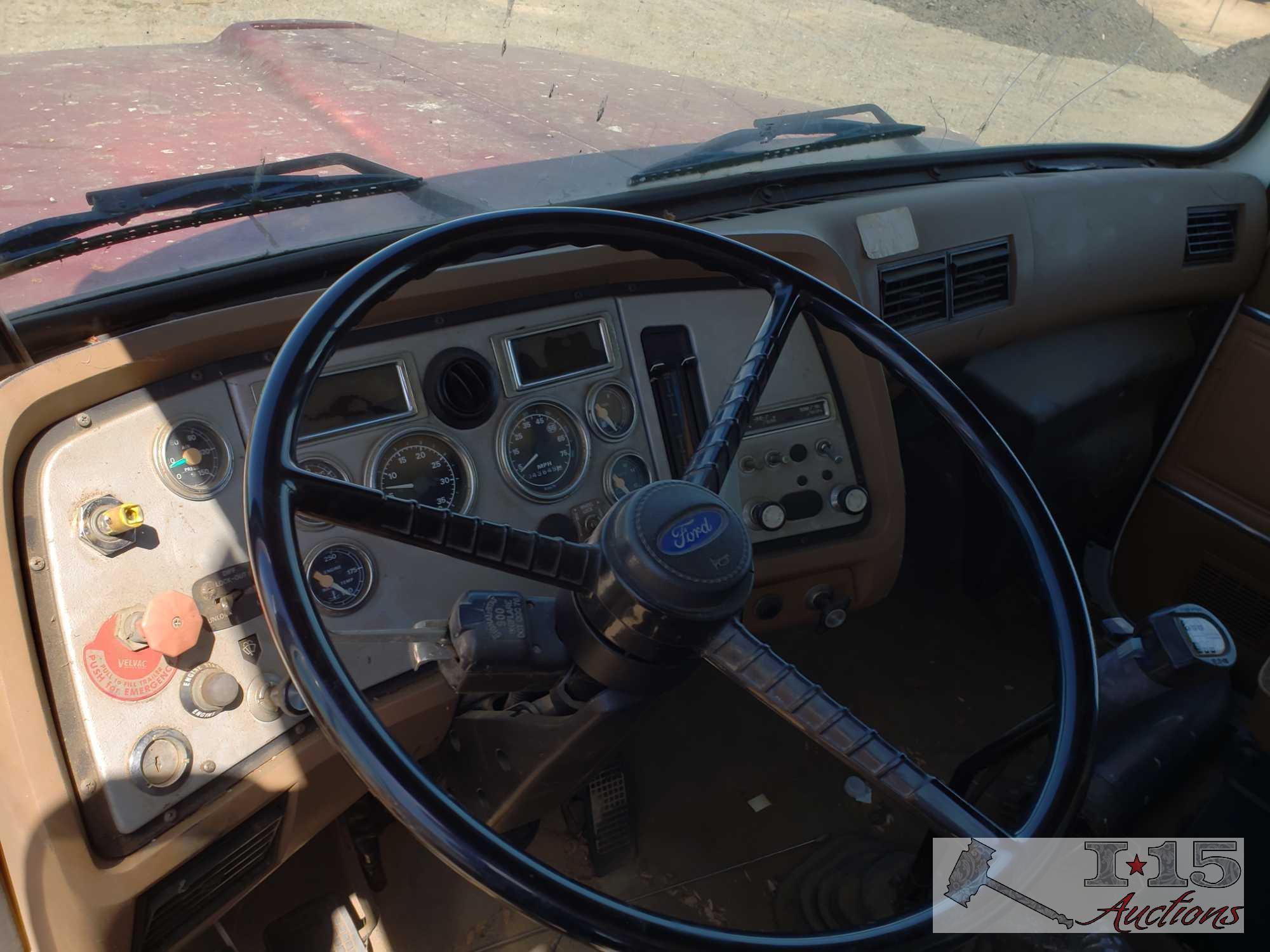 1999 Ford L8000 Dump Truck with 16' Box, WATCH VIDEO!!!