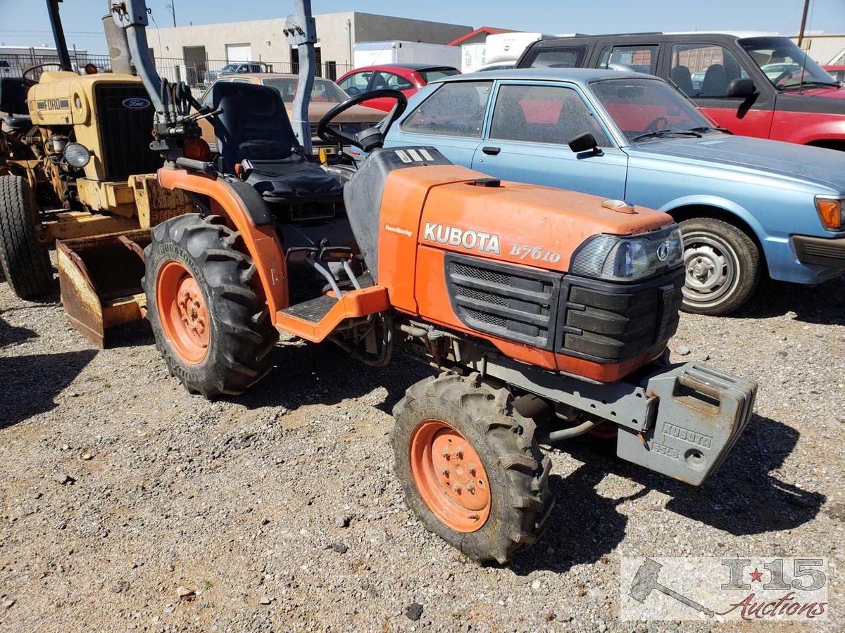 Kubota B7610 with Gannon Attachment (WATCH VIDEO) 794 Hours