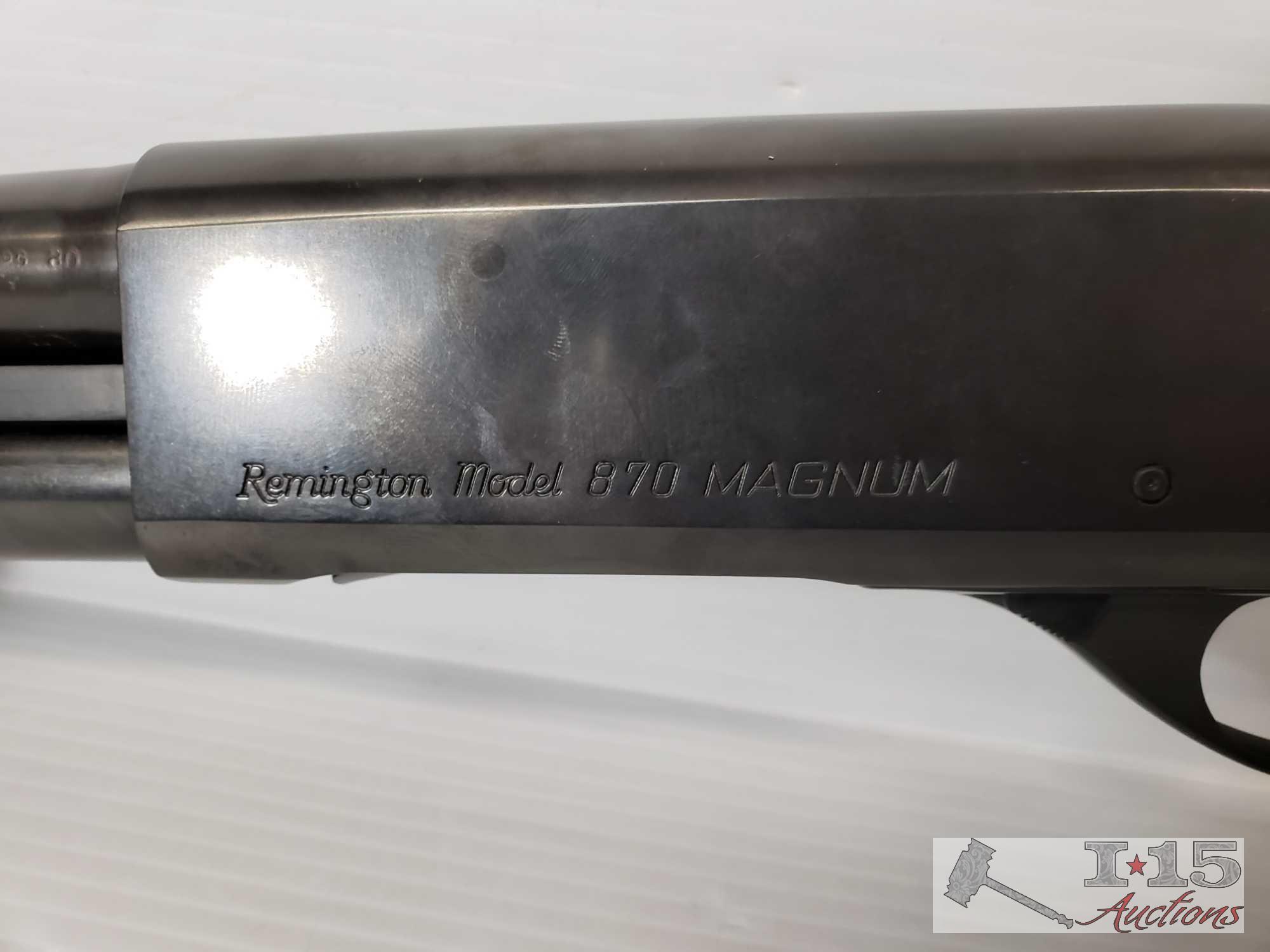 Remington 870 Magnum 12 Guage Shotgun