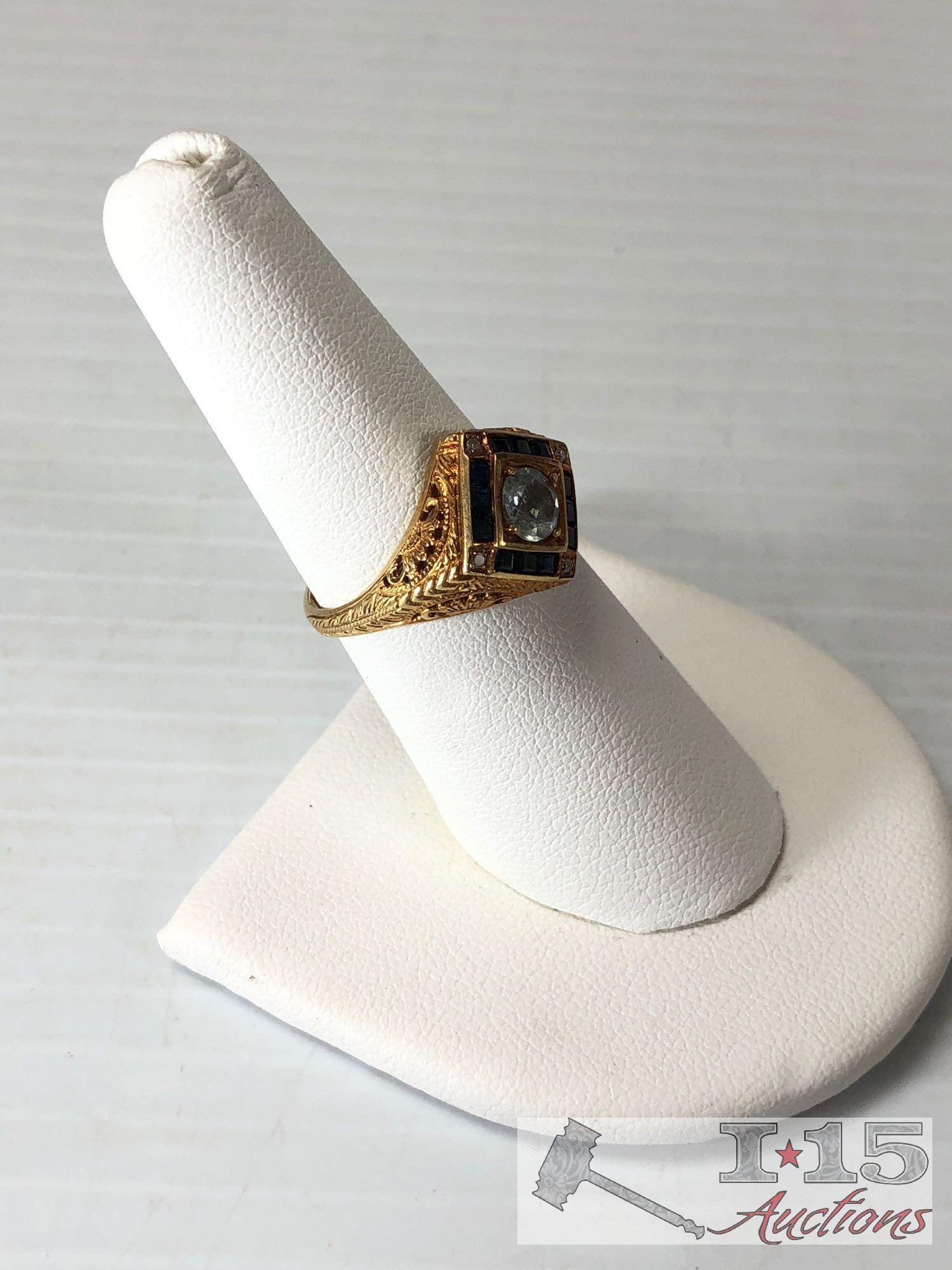 Three 14k Gold Rings