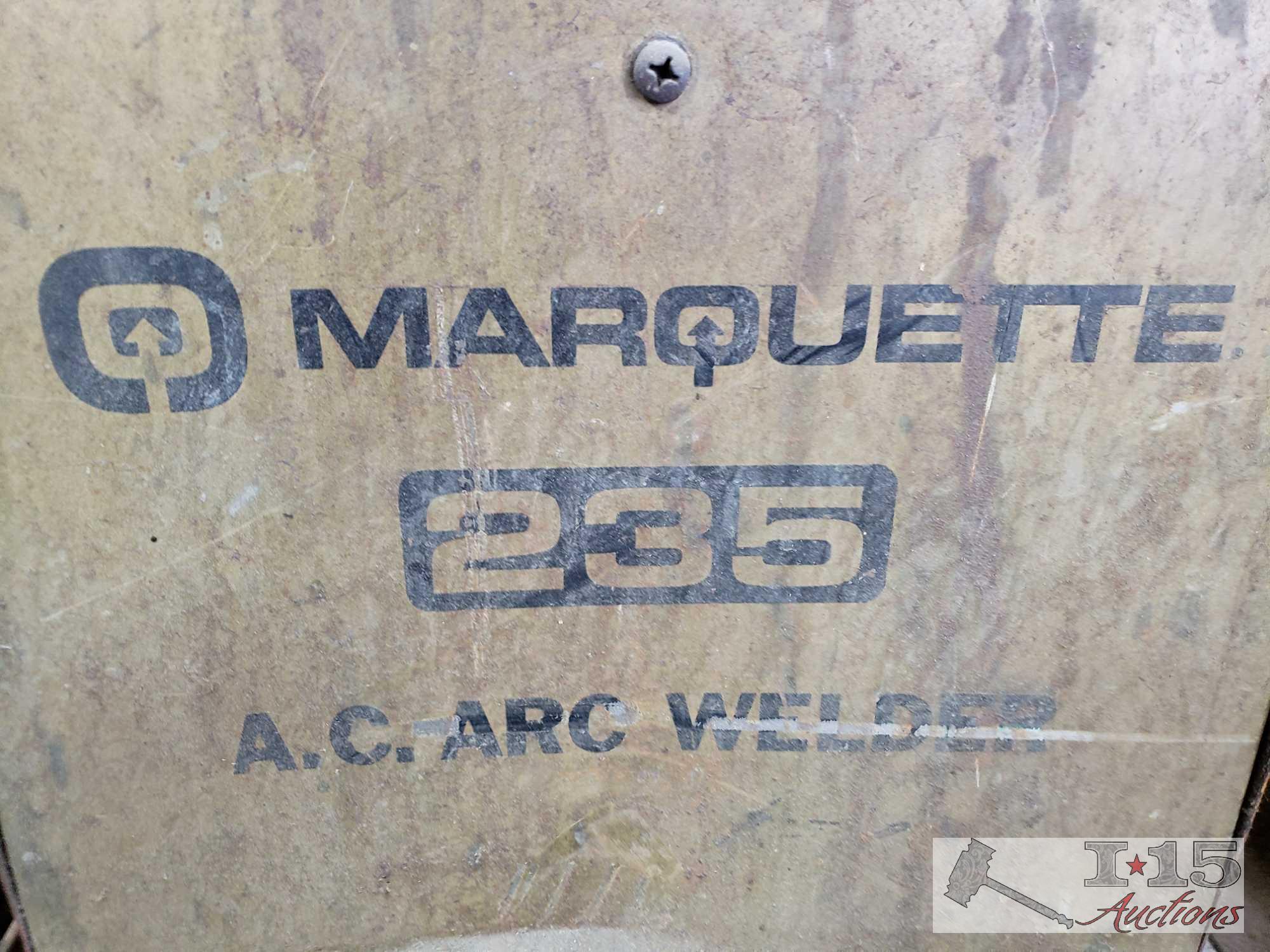 Marquette 235 AC Arc Welder Model 10-119