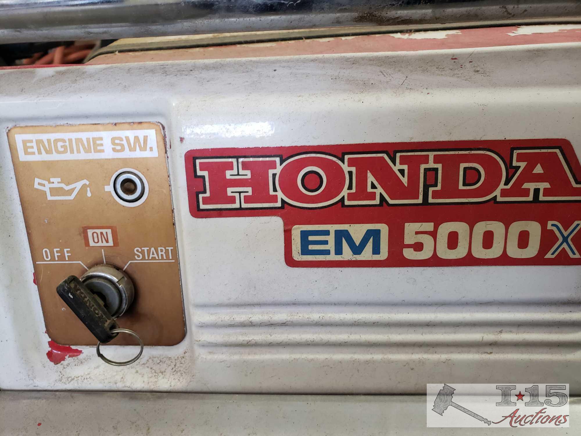 Honda EM 5000X Generator