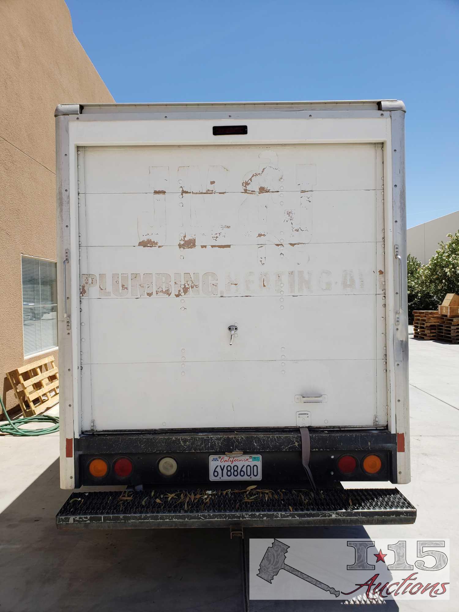 2002 GMC 3500 Box Van With ice cold A/C (current smog)