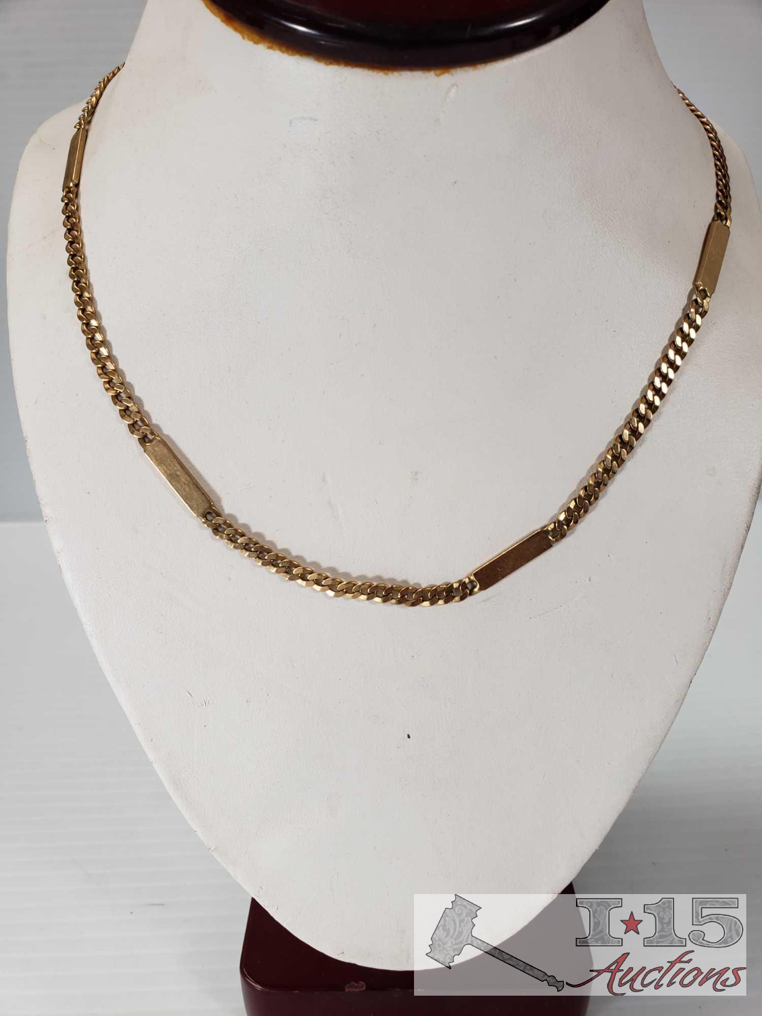 Gold Necklace Marked 14k Italy