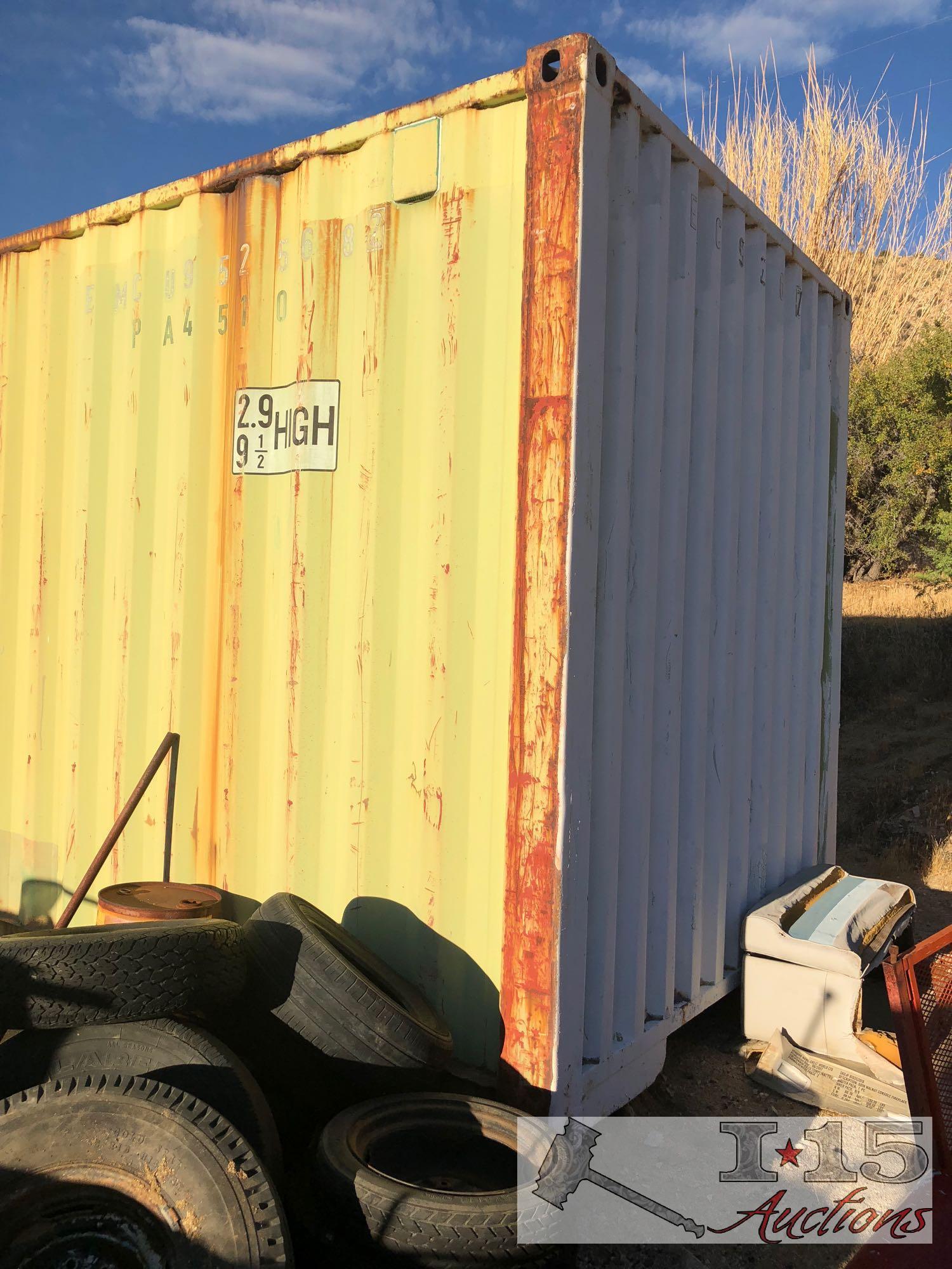 40ft High Cube Metal Container