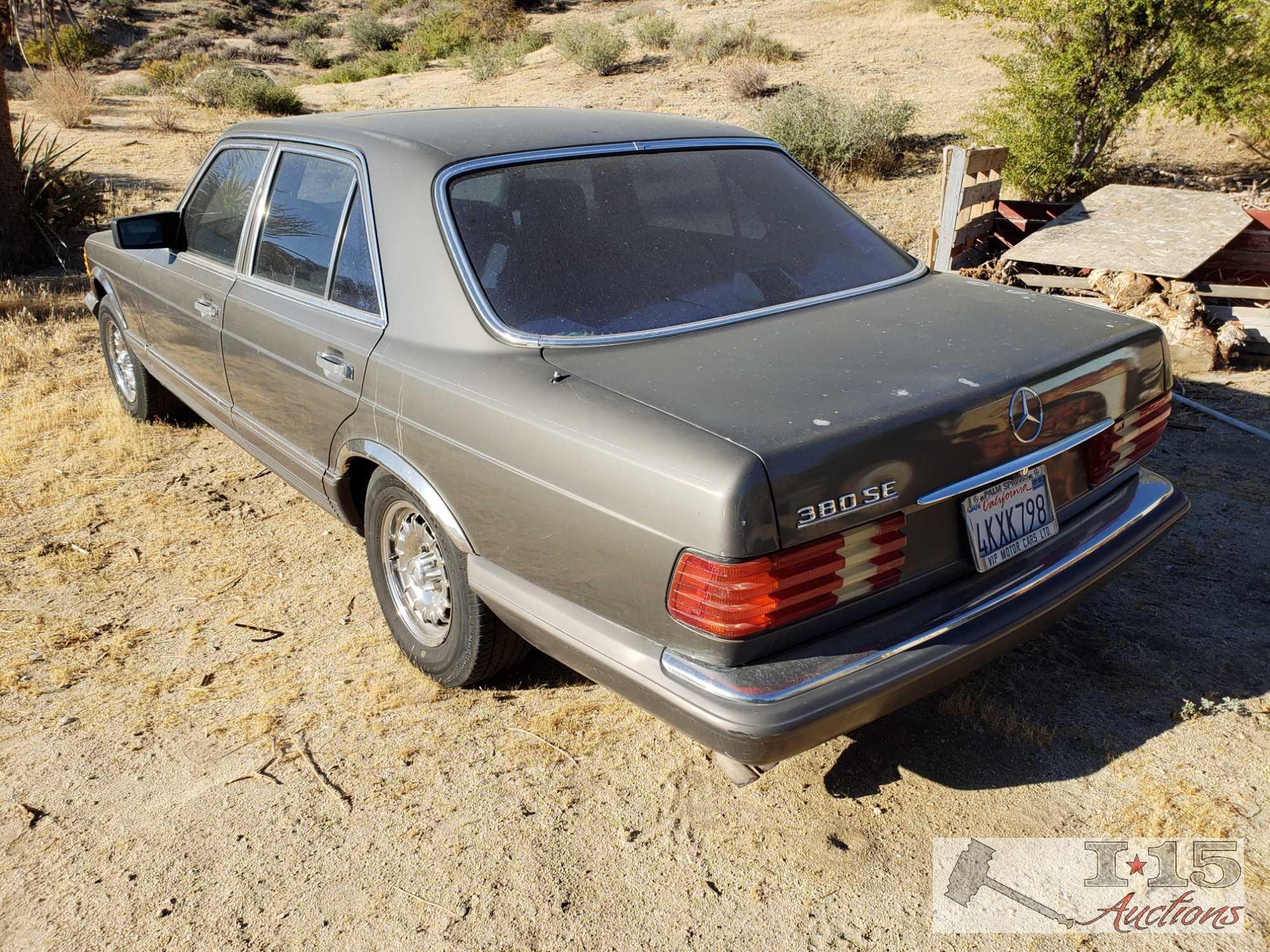 1985 Mercedes 380 SE