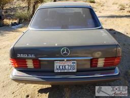 1985 Mercedes 380 SE