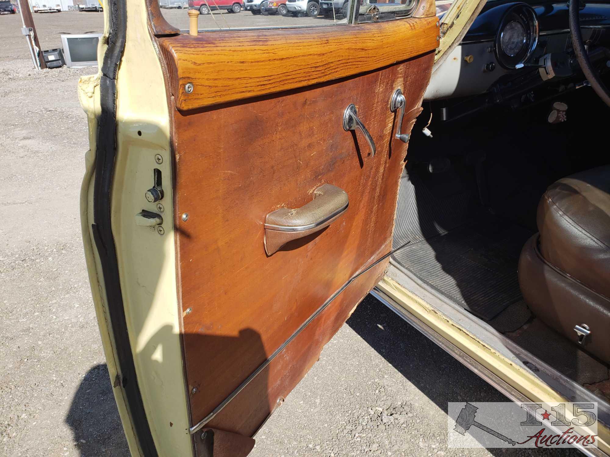 1950 Chevy DeLuxe "Tin Woody" Wagon