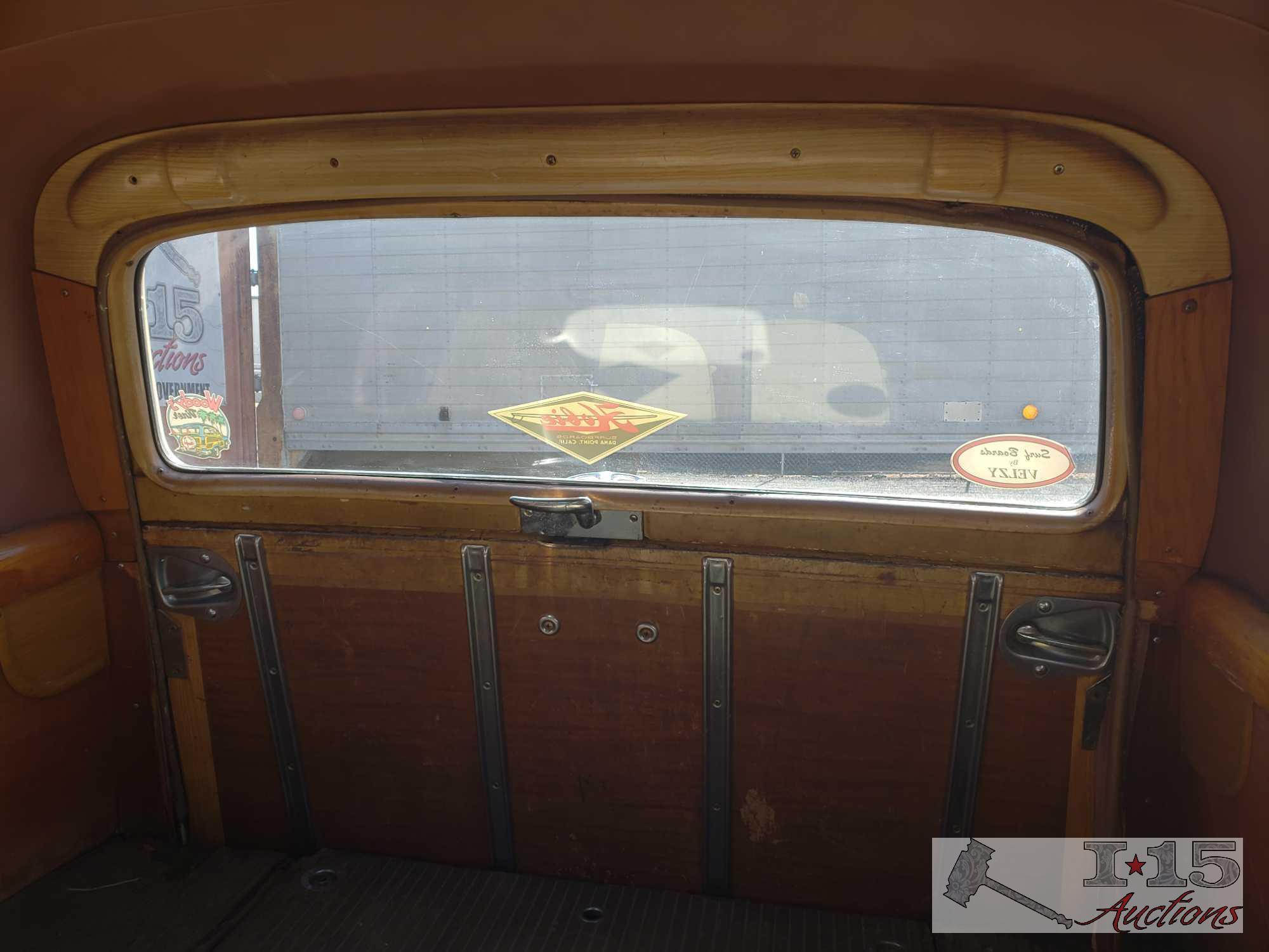1950 Chevy DeLuxe "Tin Woody" Wagon
