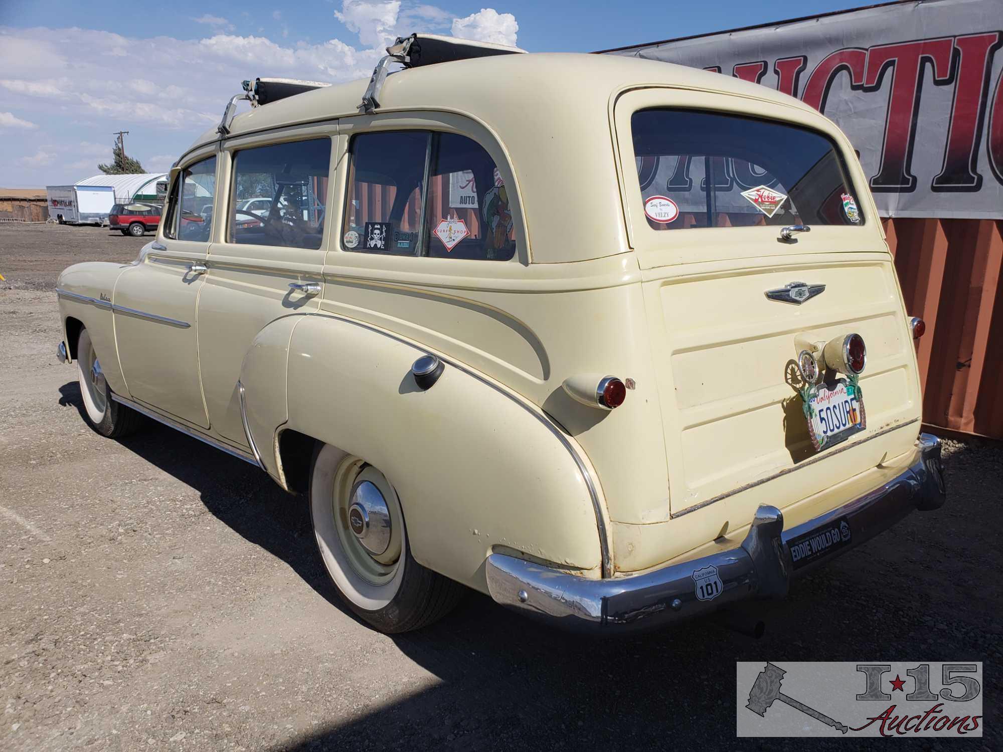 1950 Chevy DeLuxe "Tin Woody" Wagon