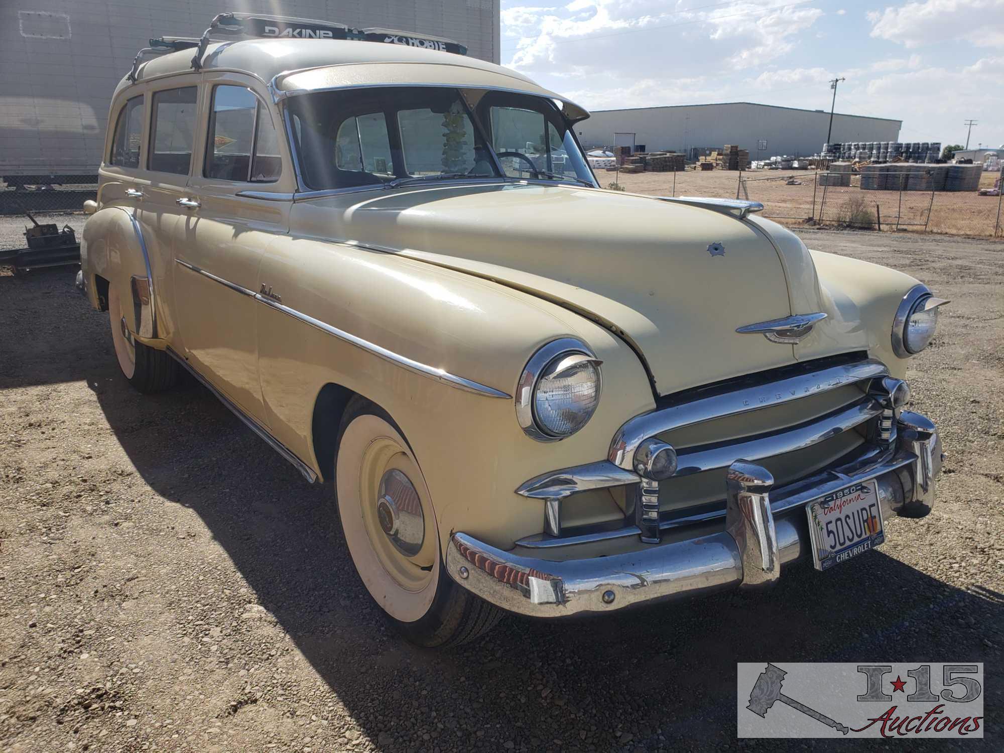 1950 Chevy DeLuxe "Tin Woody" Wagon