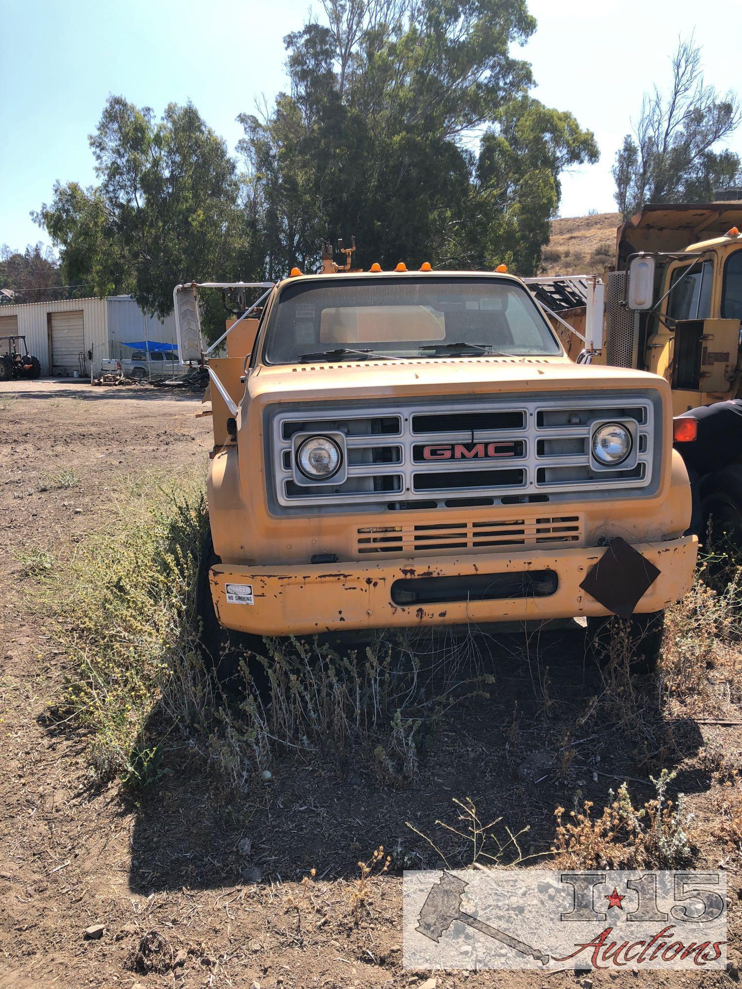 1981 GMC C7000 Truck, VIN # 1GDK7D1B0BV586308