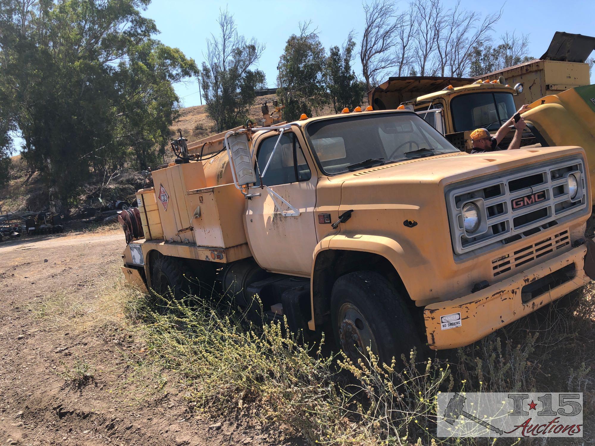 1981 GMC C7000 Truck, VIN # 1GDK7D1B0BV586308