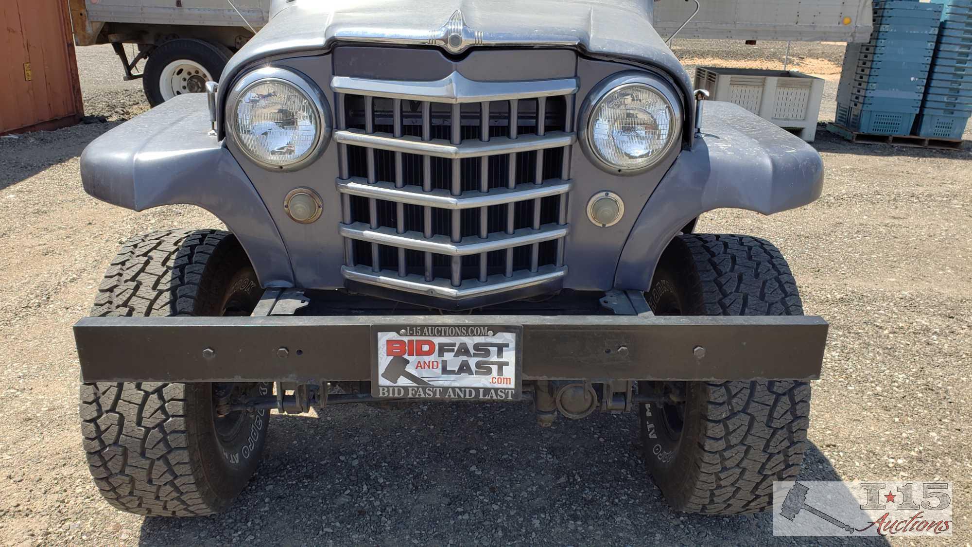 1951 Willys Overland 4X4, Please See Video