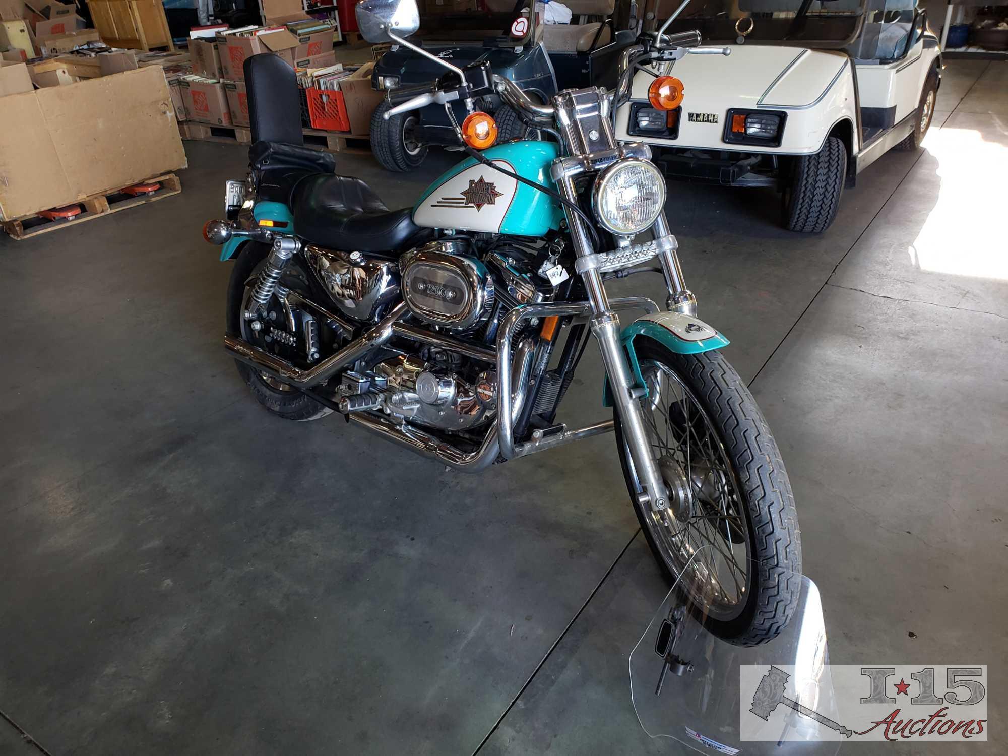 1997 Harley-Davidson XL 1200C Motorcycle. Please See Video!