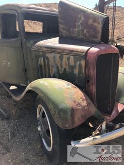 Old Chevy Flatbead Truck