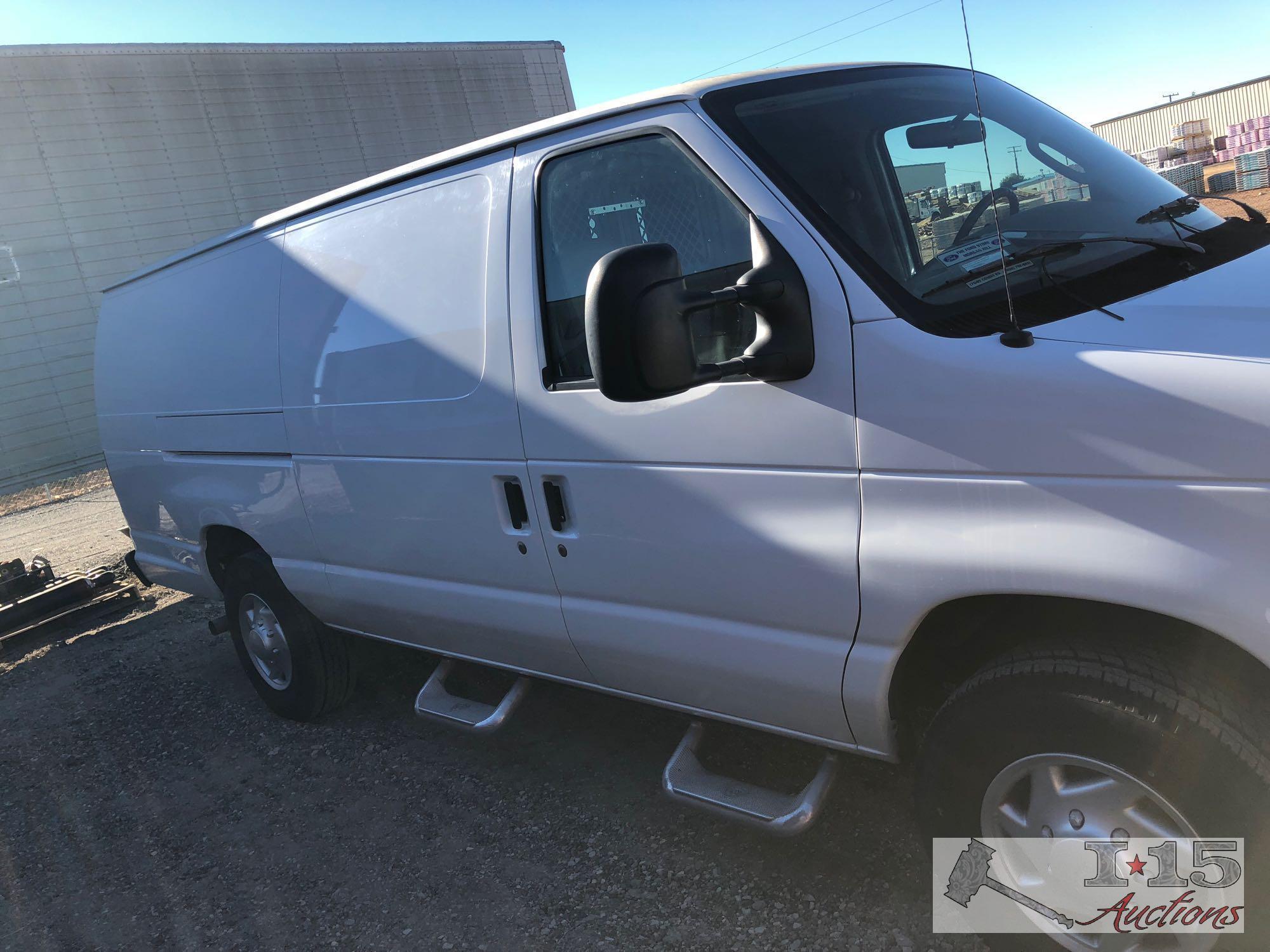 2008 Ford Econoline Cargo Van E-150 LOW MILES!! 20,729 Current Smog! Ice Cold Air