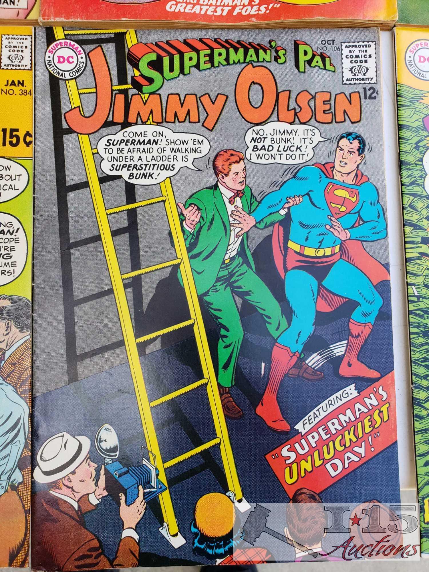 24 DC Comics Superman, Action Comics, and Superman's Pal Jimmy Olsen