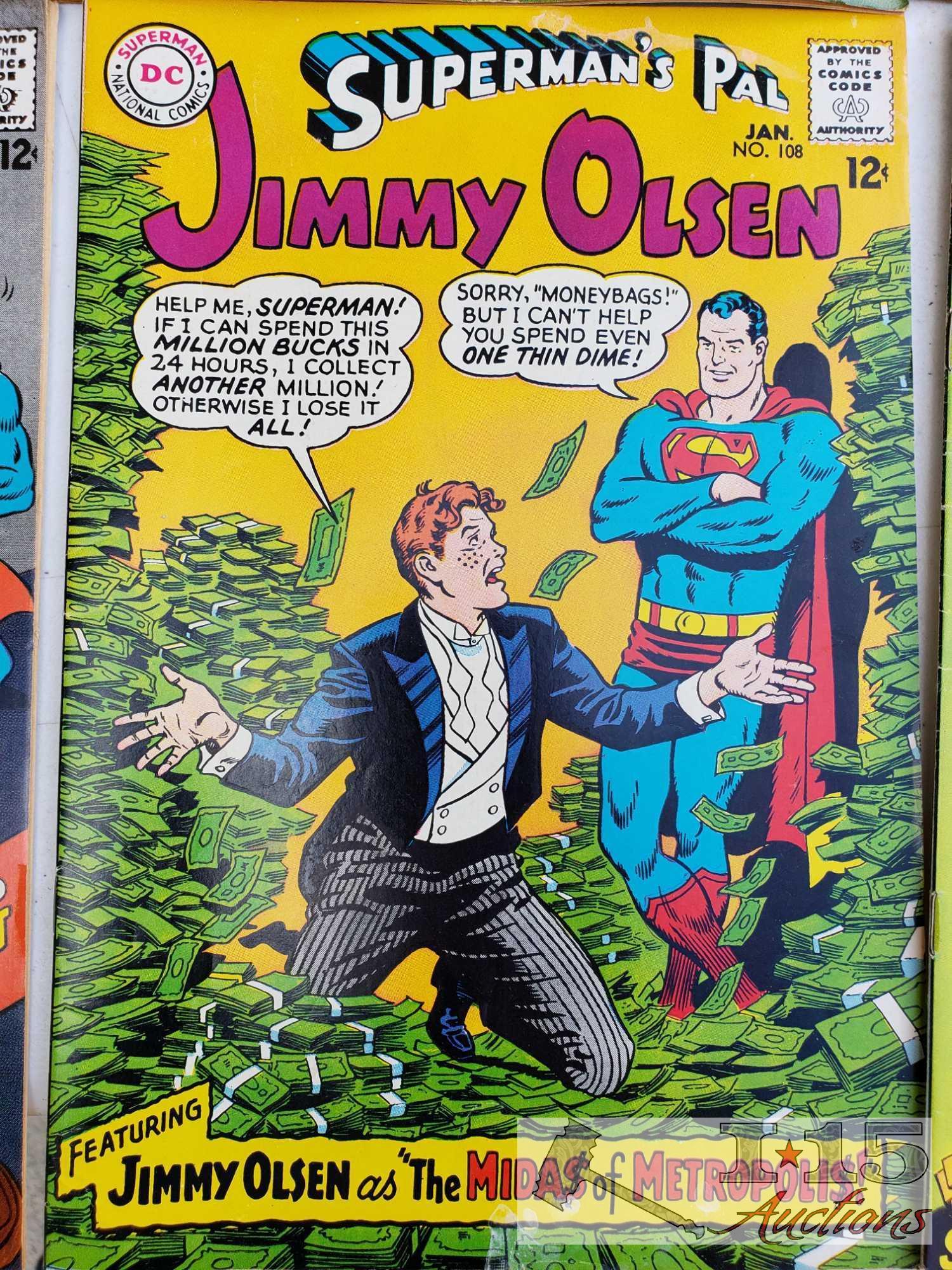 24 DC Comics Superman, Action Comics, and Superman's Pal Jimmy Olsen