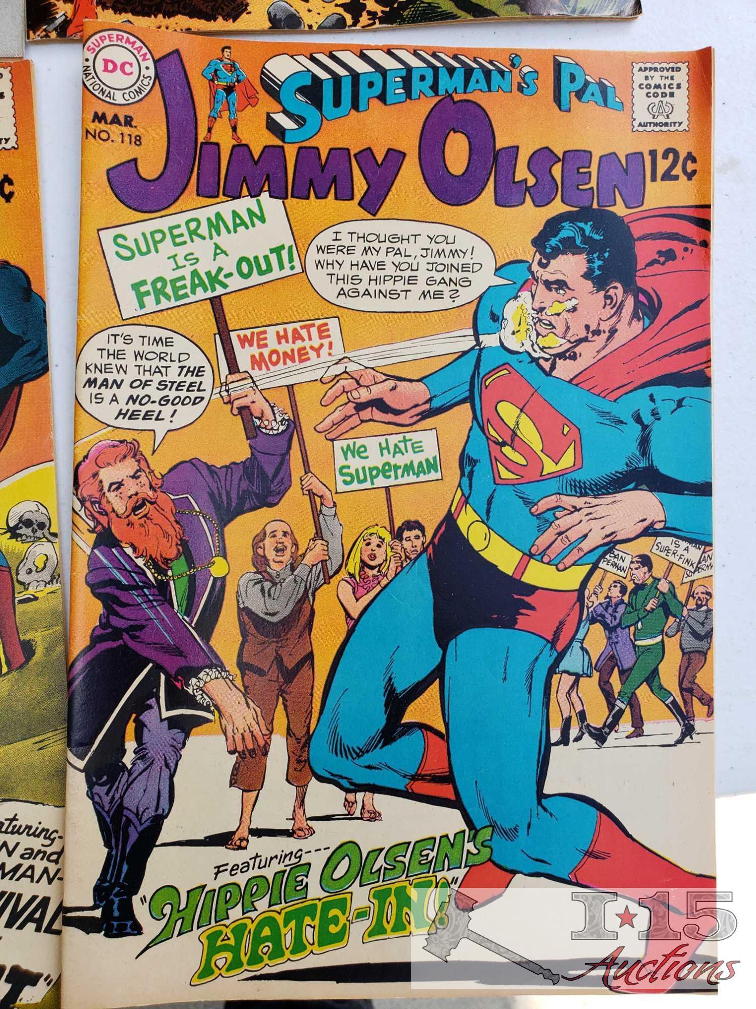 24 DC Comics Superman, Action Comics, and Superman's Pal Jimmy Olsen