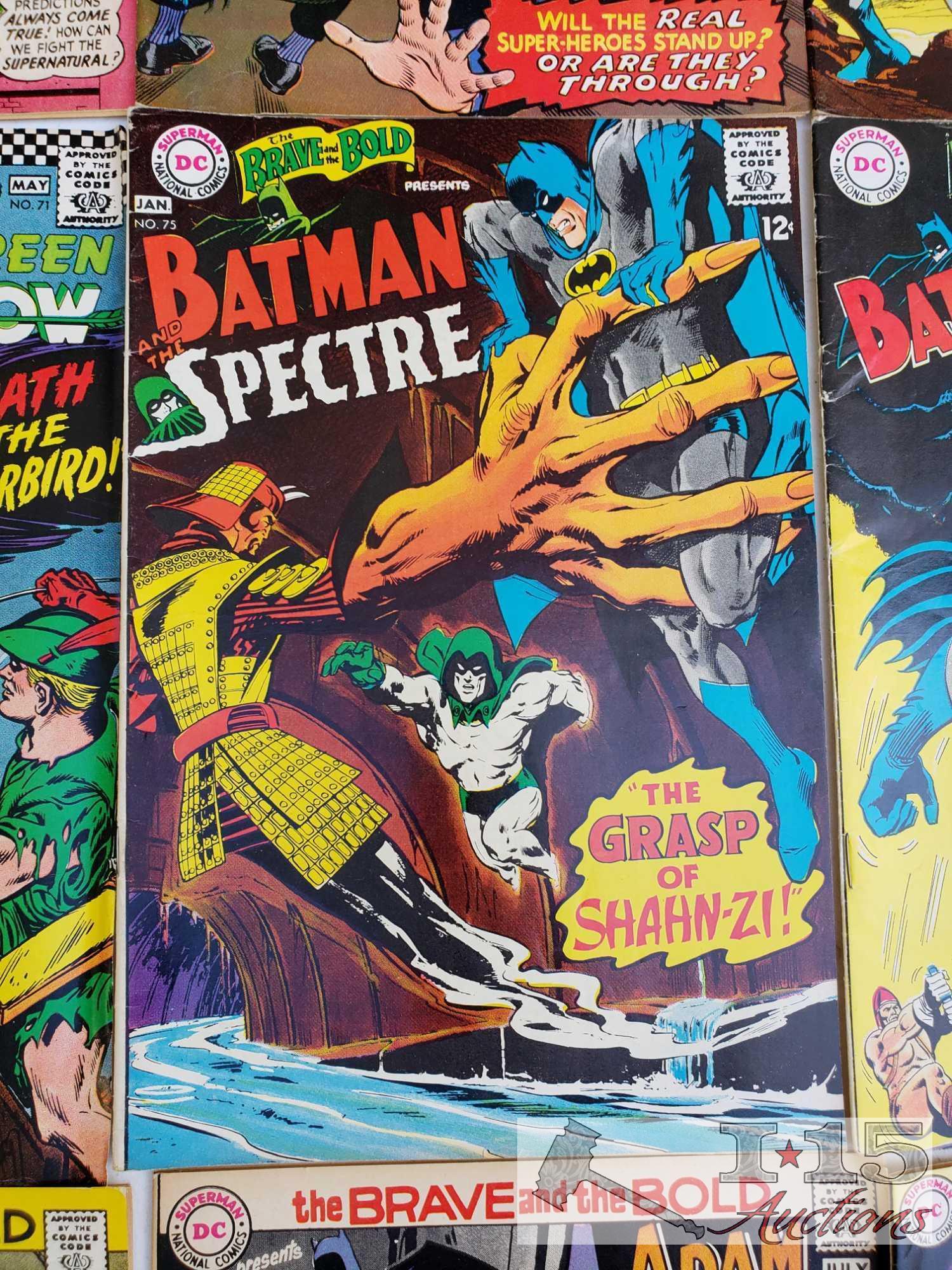 22 DC Comic Books, Worlds Finest, The Brave and Bold, and Detective Comics