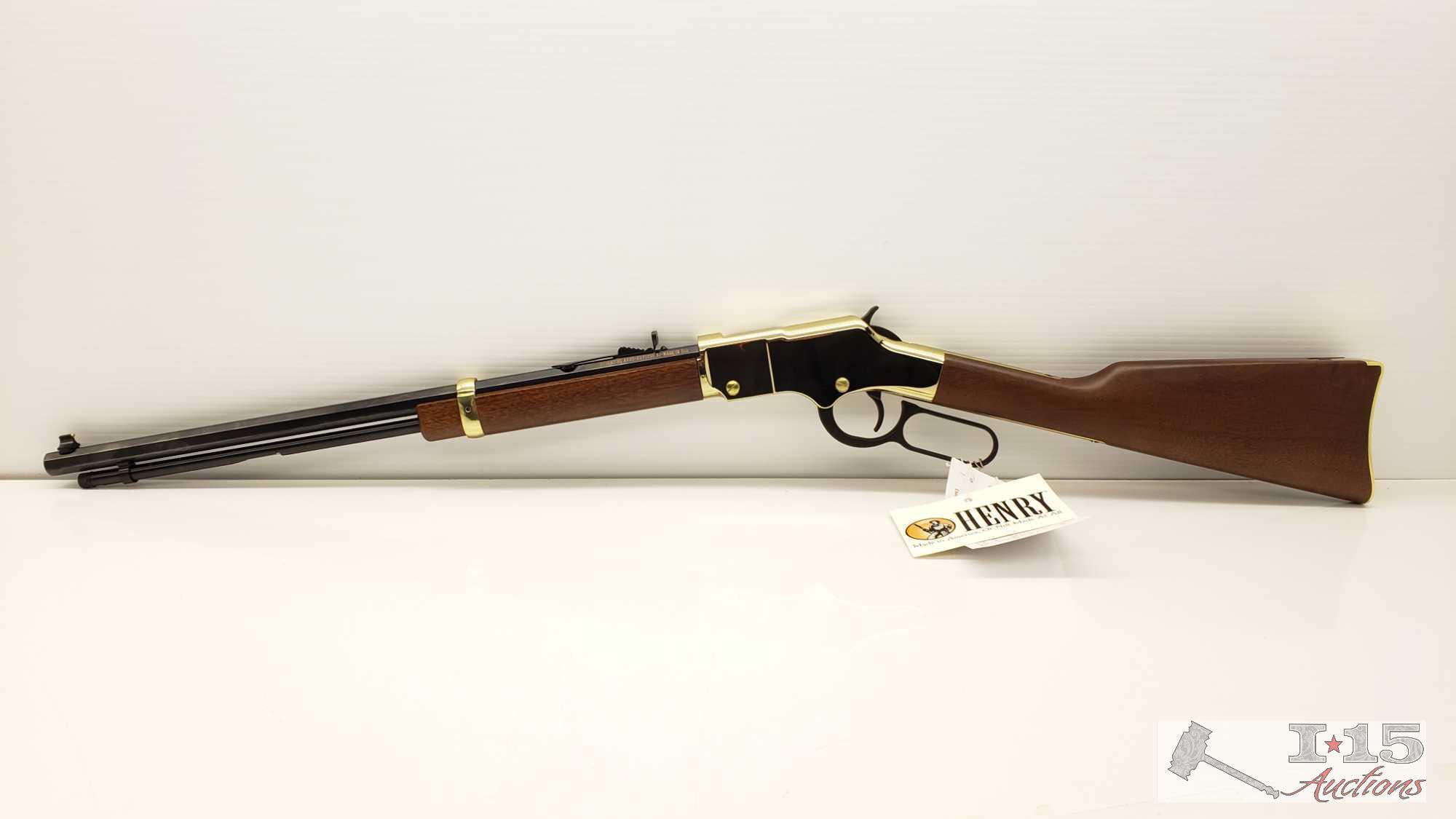 New, Henry Repeating Arms Golden Boy .17HMR Model: H004v