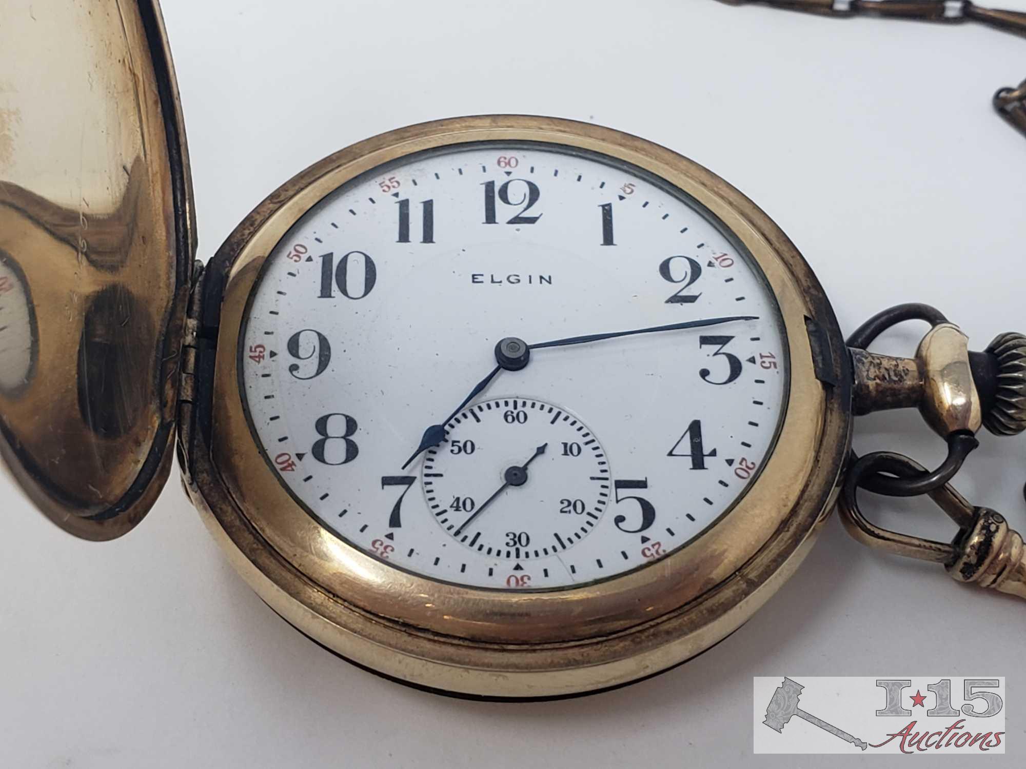 Elgin 17 Jewels Pocket Watch