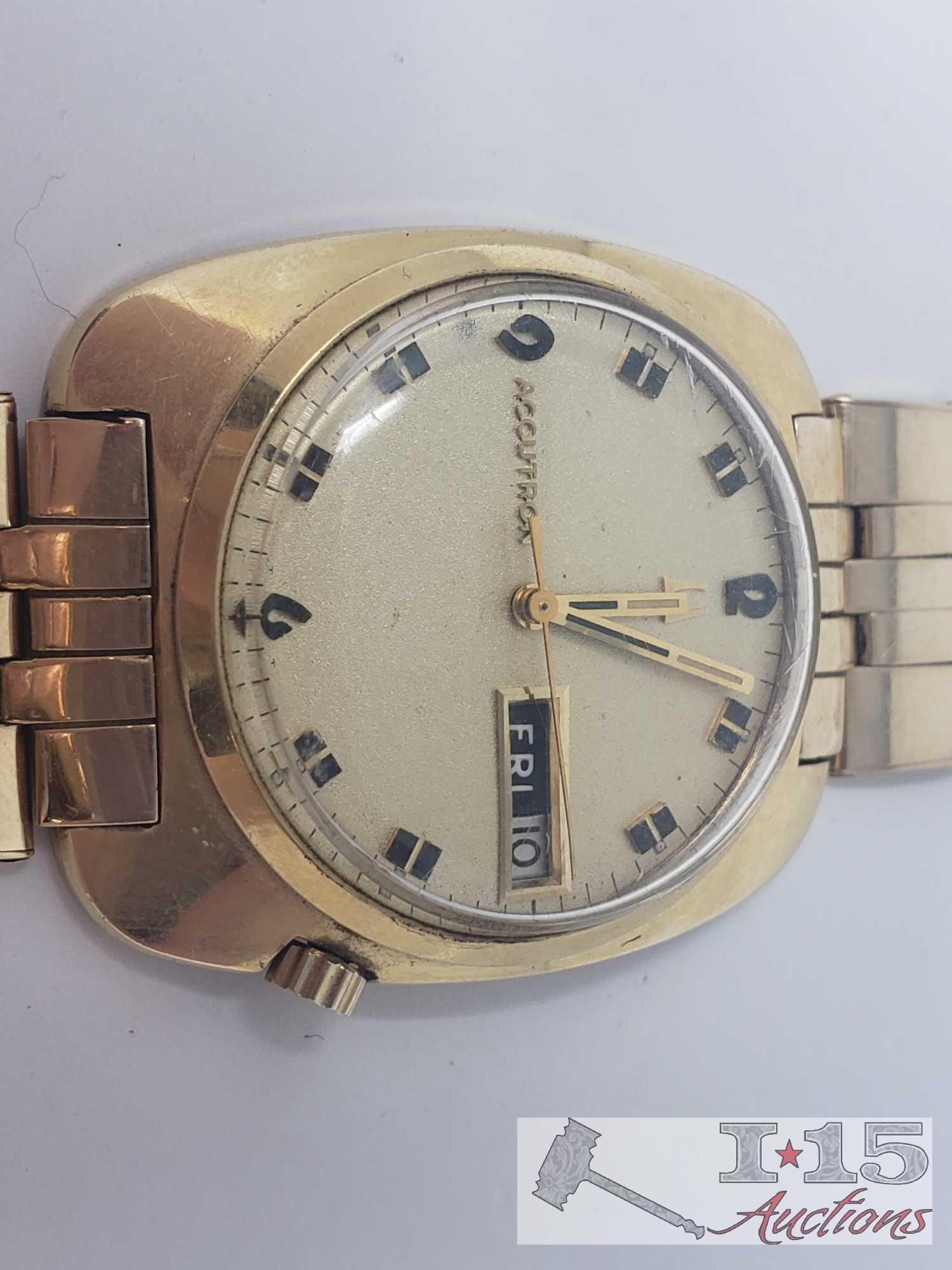 14k Gold Bulova Watch