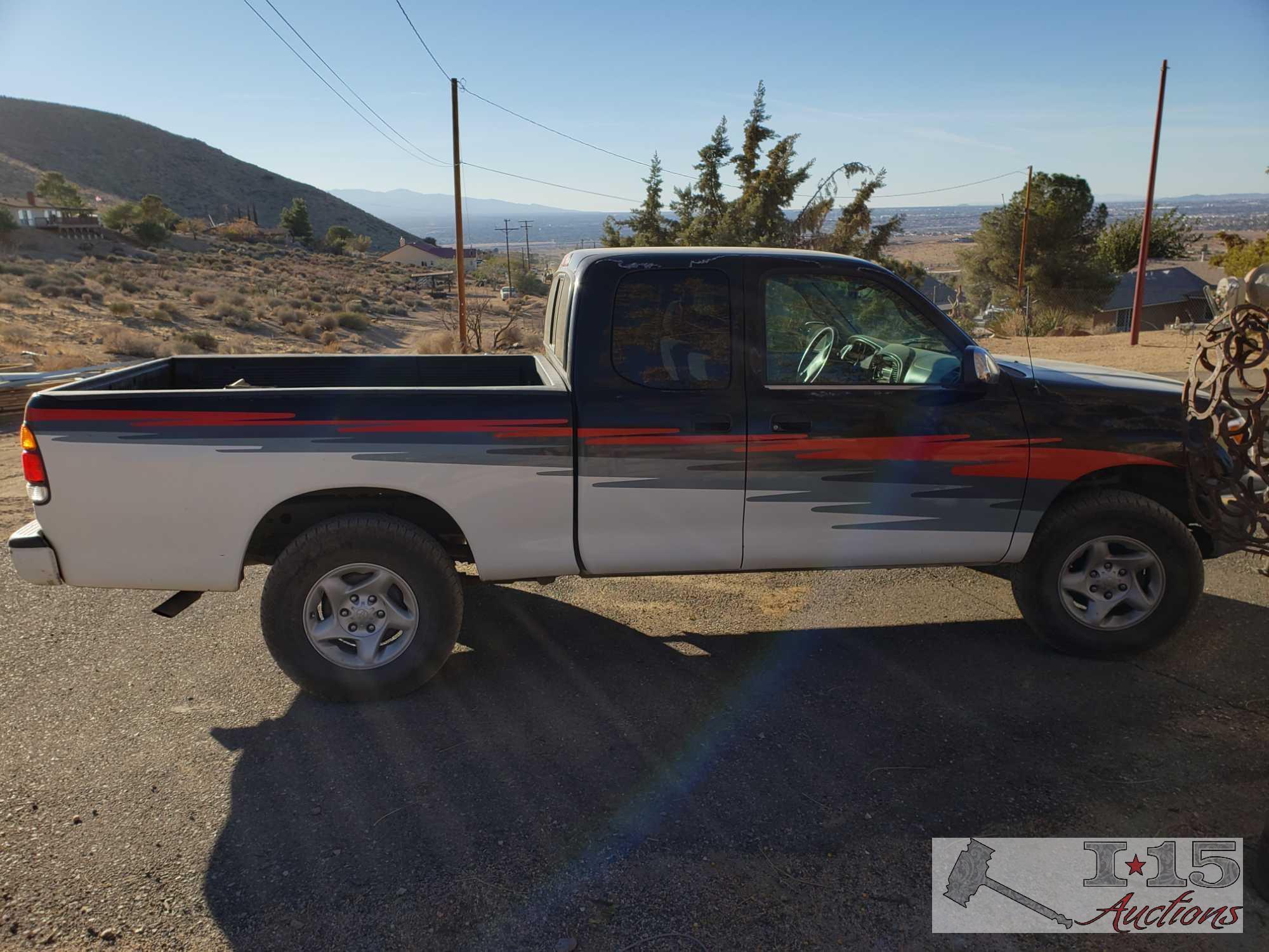 2000 Toyota Tundra Access Cab. Current Smog!!! See Video!